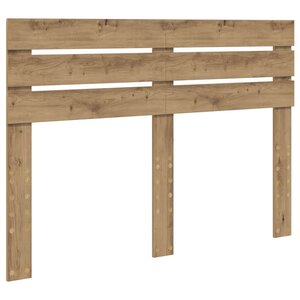 vidaXL Tête de lit Chêne artisanal 140 cm Bois d'ingénierie