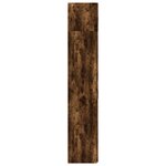 vidaXL Armoire de rangement chêne fumé 70x42 5x225cm bois d'ingénierie