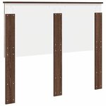 vidaXL Tête de lit Chêne brun 135 cm Bois d'ingénierie