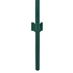 vidaXL Clôture en grillage métallique avec poteaux Acier 25x1 5 m Vert