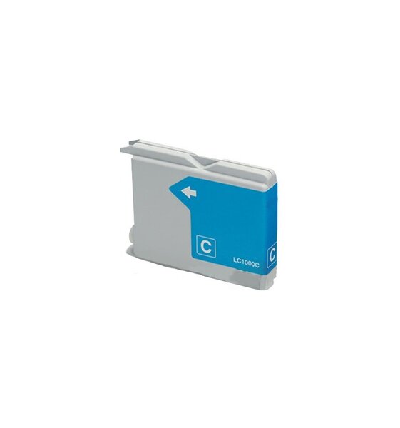 Brother LC-970 / LC-1000 / LC-51 Jet d'Encre Cyan Haute Capacité Compatible