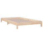 vidaXL Lit empilable sans matelas 80x200 cm bois de pin massif