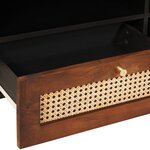 vidaXL Meubles et étagères de rangement pour médias avec tiroir Marron