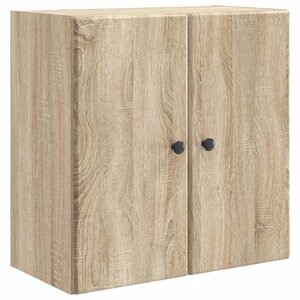 vidaXL Armoire Murale Chêne Sonoma 59 x 31 x 60 cm Bois d'ingénierie
