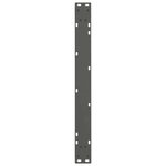 vidaXL Pieds de table à manger en forme de V 3 pièces Anthracite 90 x (72-73 3) cm Acier