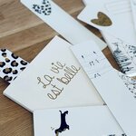 Marque-pages - Les hirondelles sur le fil