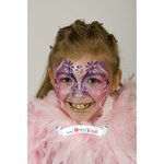 Maquillage enfant galet doré métal