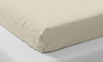 Drap housse microfibre 90 x 190 cm - Beige