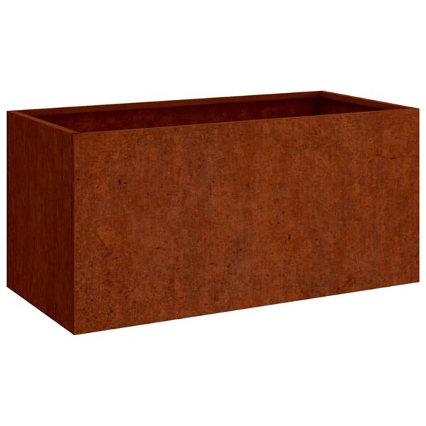 vidaXL Jardinière 62x40x39 cm acier corten