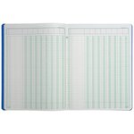 Piqûre 32x25cm à tête paresseuse 8 colonnes 31 lignes 80pages EXACOMPTA