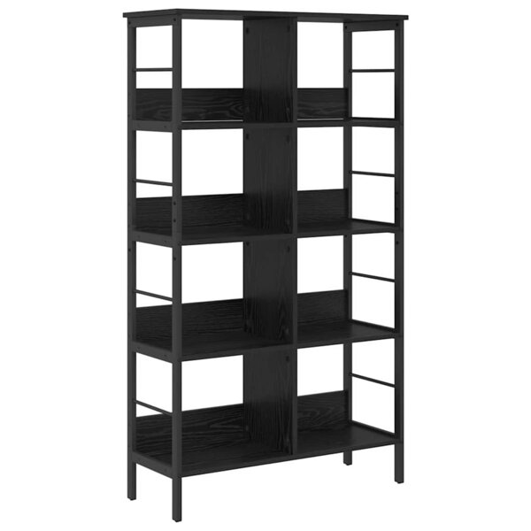 vidaXL Étagère Chêne noir 82 x 32 x 144 5 cm Bois d'ingénierie