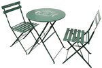 Table et chaises de jardin en métal Illustrations
