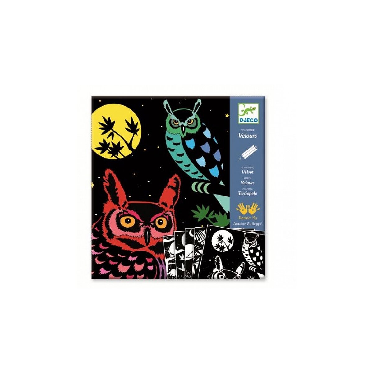 Baker Ross FC255 Decoration Dessin Velours Enfant Motif