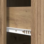 vidaXL Armoire à tiroirs Chêne artisanal 66 x 34 5 x 90 cm