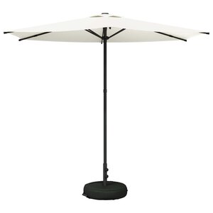 vidaXL Parasol de jardin avec base 270 x 270 cm Polyester
