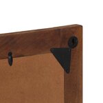 vidaXL Miroir de salle de bain Marron miel 70 x 50 x 2 5 cm