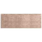 vidaXL Coureur de Tapis MARSA Sable 100 x 250 cm Polyester et PVC