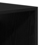 vidaXL Cabinet Murale Suspendu Chêne noir 69 5 x 32 5 x 90 cm
