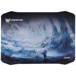 Tapis de souris acer predator ice tunnel taille m (noir/bleu)