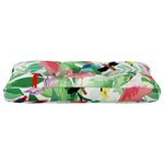 vidaXL Coussin de palette multicolore 80x40x12 cm tissu