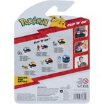 Jazwares PKW4152 - Pokémon Tentacool et Speed Ball Clip 'N' Go