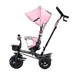 KINDERKRAFT Tricycle AVEO Rose - 3 roues - Evolutif - Pliable