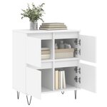 vidaXL Buffet Blanc 60x35x70 cm Bois d'ingénierie