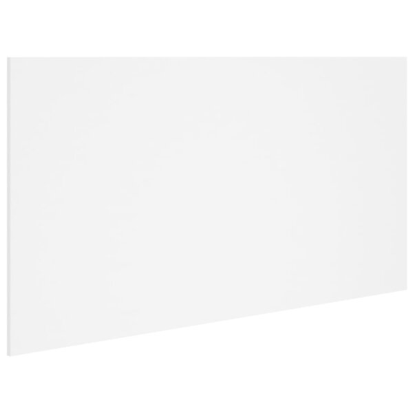 vidaXL Tête de lit Blanc 160x1 5x80 cm Bois d'ingénierie