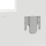 vidaXL Table de Toilette Blanc 83 x 40 x 70 cm Bois d'ingénierie