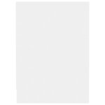 vidaXL Meuble TV Blanc 102x37 5x52 5 cm Bois d'ingénierie