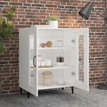 vidaXL Buffet blanc 69 5x34x90 cm bois d'ingénierie