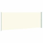 vidaXL Auvent latéral rétractable de patio 220x600 cm Crème