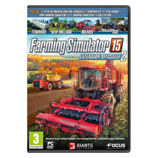 Focus home interactive farming simulator 15 - extension officielle 2 (pc)