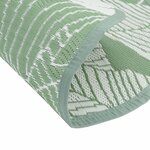 vidaXL Tapis d'extérieur vert Ø160 cm PP