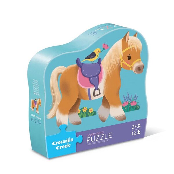 Mini Puzzle - 12 pie ces - Poney