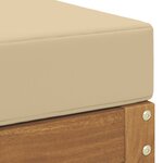 vidaXL Banc de Jardin Bois d'Acacia Massif Naturel