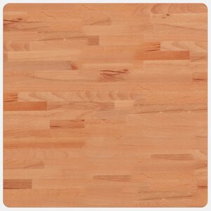 vidaXL Dessus de table 60x60x2 5 cm carré bois massif de hêtre