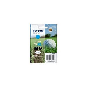 Epson 34xl - balle de golf cartouche cyan c13t34724010 (t3472)