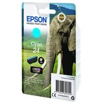 Epson cartouche t2422 - eléphant - cyan