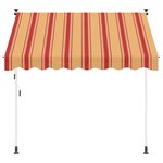 vidaXL Auvent rétractable manuel Multicolore 200 x 115 x 300 cm