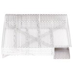 vidaXL Générateur de fumée froide 5 chambres 21 cm acier inoxydable