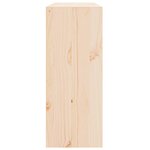 vidaXL Armoire à vin 62x25x62 cm Bois de pin massif