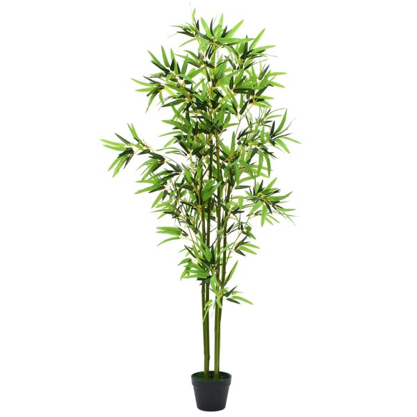 vidaXL Plante artificielle avec pot Bambou 175 cm Vert