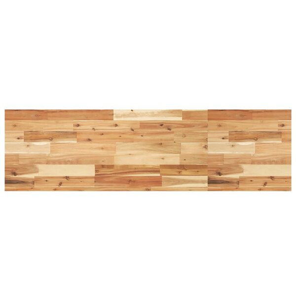 vidaXL Dessus de table 140x40x4 cm rectangulaire bois massif d'acacia