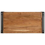 vidaXL Table basse 100x50x35 cm bois massif d'acacia