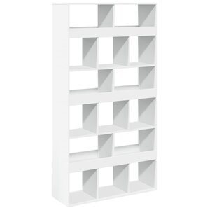 vidaXL Bibliothèque blanc 100x33x187 5 cm bois d'ingénierie
