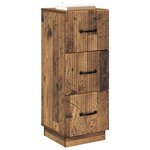 vidaXL Armoire à tiroirs Bois ancien 33 x 34 5 x 87 cm