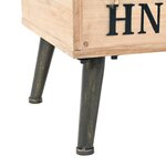 Banc banquette de rangement 110 cm bois de sapin massif 02_0010774