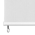 vidaXL Store roulant d'extérieur 160 x 140 cm Blanc