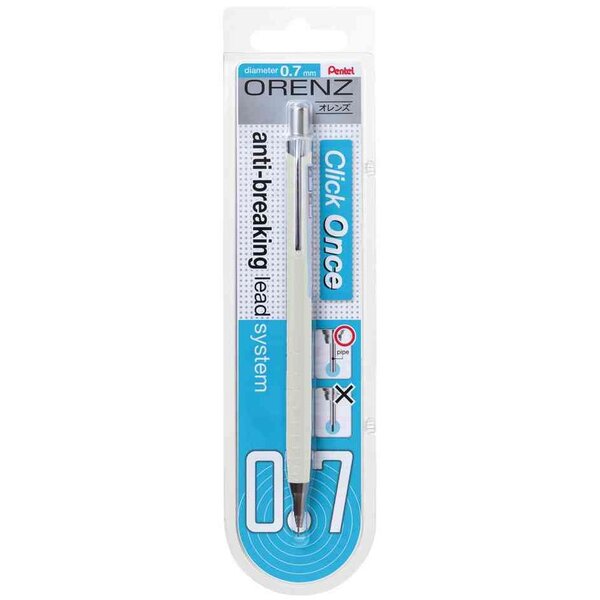Porte-mines ORENZ  0 7 mm  blanc PENTEL